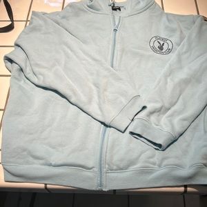 PacSun playboy, zip up hoodie